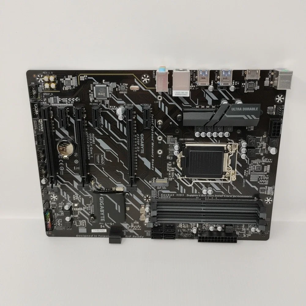 GIGABYTE Z370P D3 HDMI USB Socket LGA 1151 ATX Intel Motherboard New in Open Box
